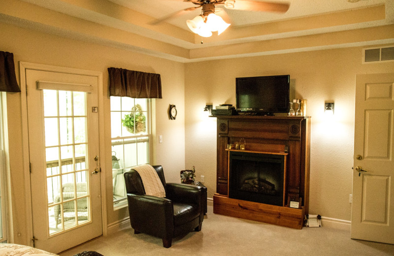 Guest room at The Inn at Harbour Ridge Bed and Breakfast.