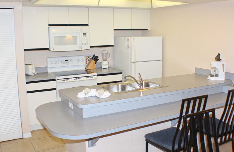Guest kitchen at Westgate Vacation.