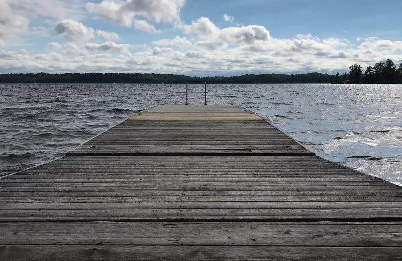 Lake view at The Baldwins Resort.