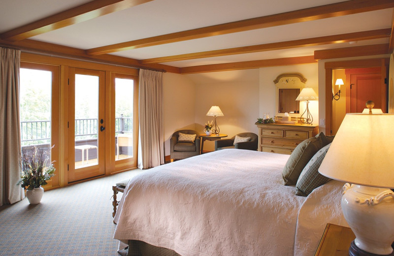 Villa room at Trapp Family Lodge.