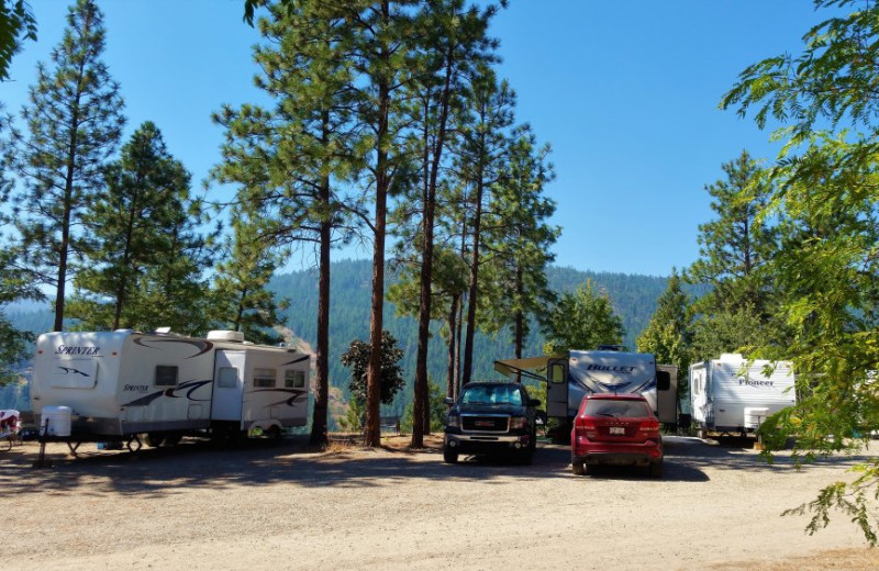 Campground at Powers Creek Retreat.