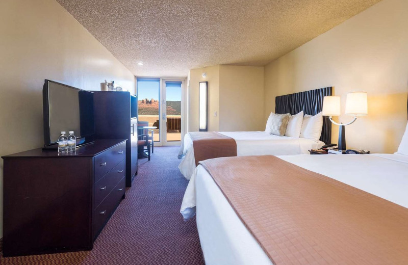 Guest room at Best Western Plus Inn of Sedona.