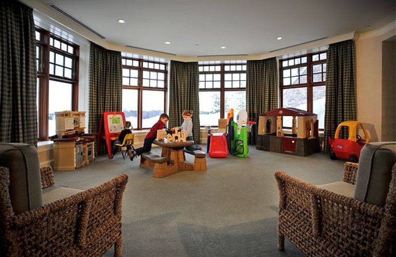 Children's lounge at JW Marriott The Rosseau Muskoka Resort & Spa.