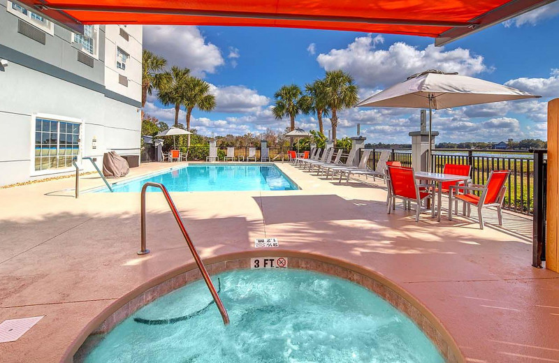 Outdoor pool at EVEN Hotel Sarasota-Lakewood Ranch, an IHG Hotel.