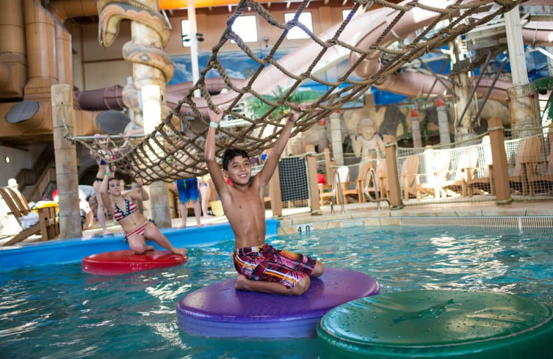 Indoor water park at Chula Vista Resort.