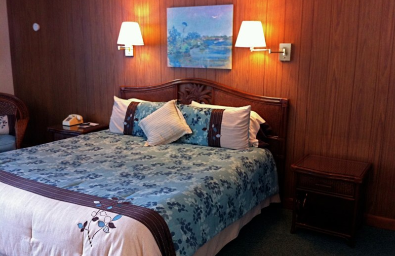 Guest room at Sugar Loaf Lodge.