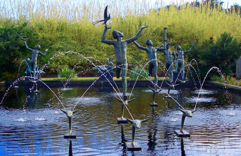 Garden near The Palace Resort.