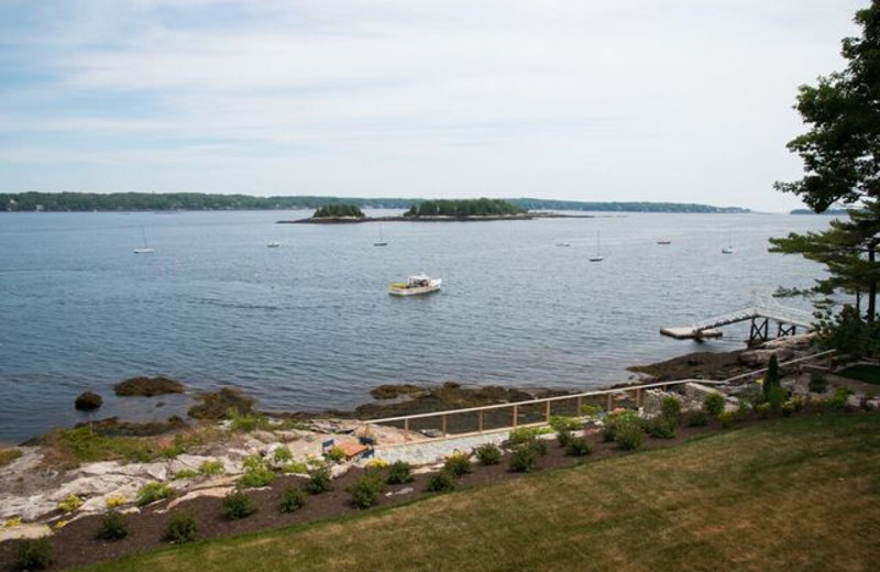 Beach at Linekin Bay Resort.