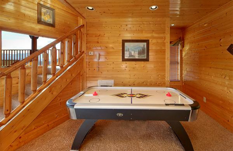 Large game room with lots of things to entertain you