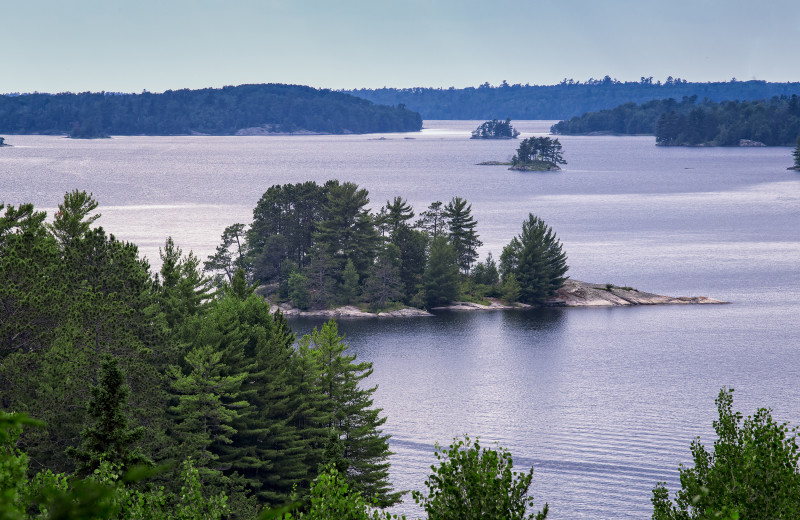 Lake at Birchwood Resort.