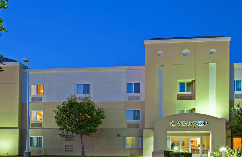 Exterior view of Candlewood Suites Orange County/Irvine Spectrum.