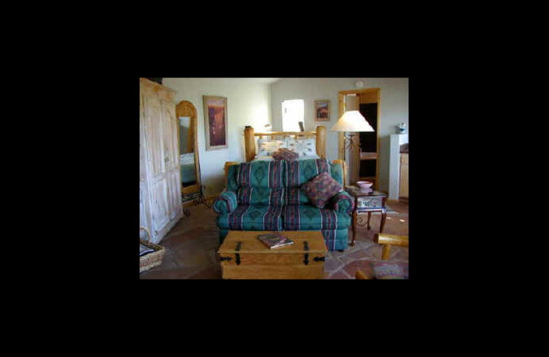 Guest room at Country Gardens Bed and Breakfast.