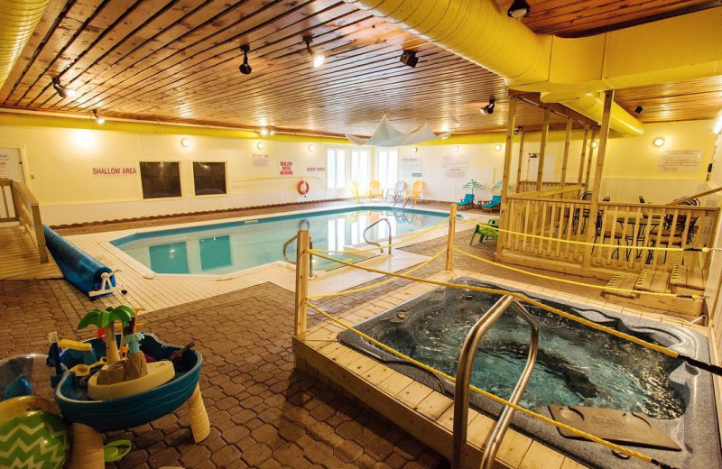 Indoor pool at Great Blue Resorts- McCreary's Beach Resort.