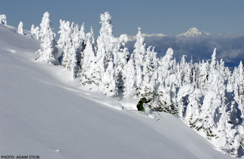 Ski slopes at Cahilty Lodge.