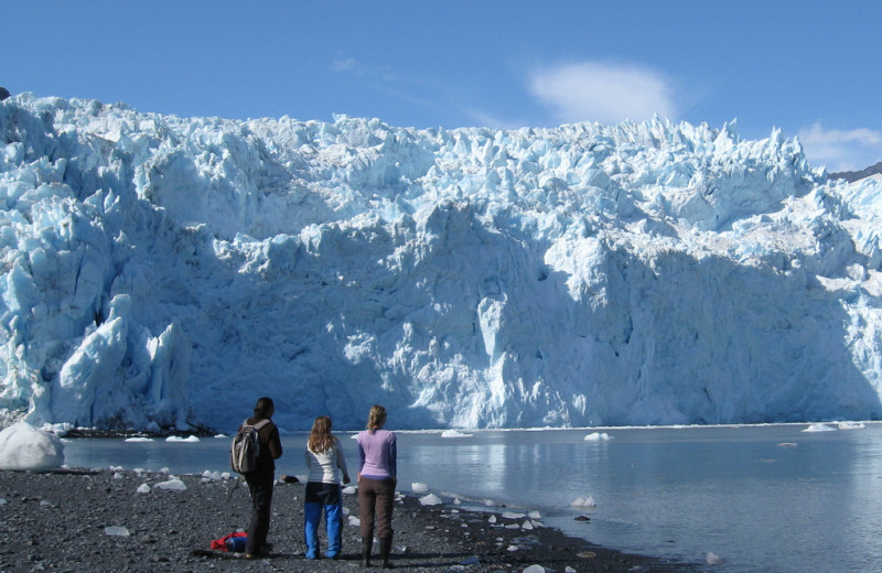 Glacier at Kenai Fjords Glacier Lodge.