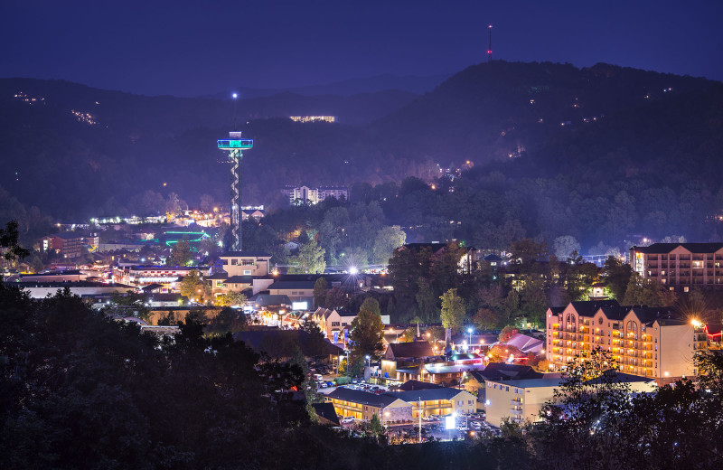 City view at Olde Gatlinburg Rentals.