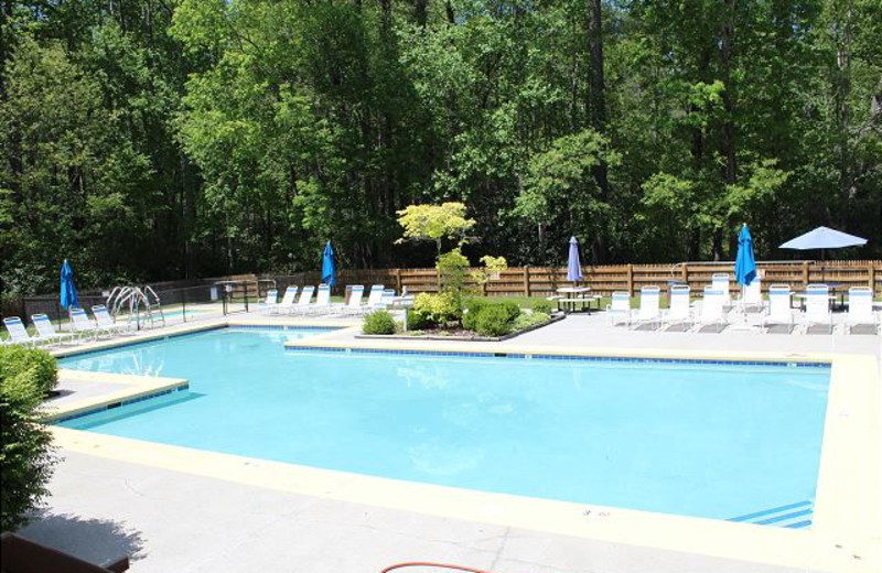 Rental pool at Mountain Lake Rentals.