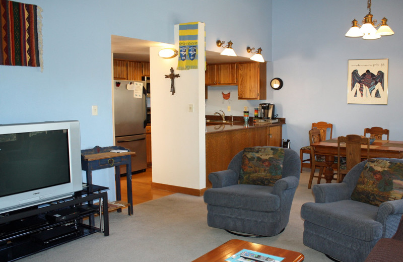 Guest room at Ferringway Condominiums.