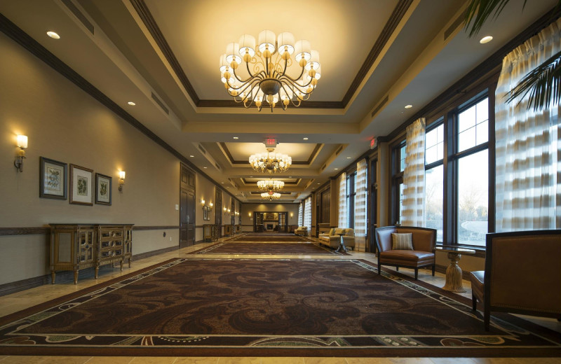 Hallway at The Osthoff Resort.