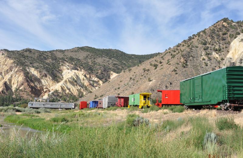 Caboose Village at Big Rock Candy Mountain Resort.