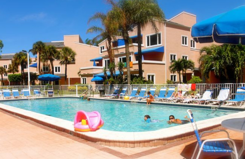 Outdoor pool at Sand Cay Beach Resort.