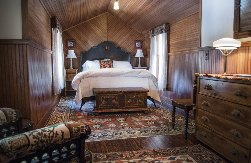 Guest room at Deer Mountain Inn.