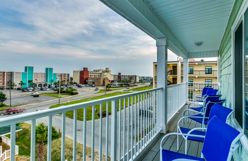 Guest balcony at Together Resorts.