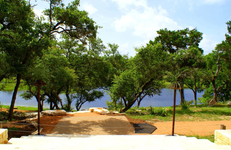 Grounds at La Paz.