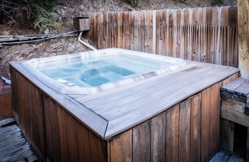 Hot tub at Indian Springs Resort