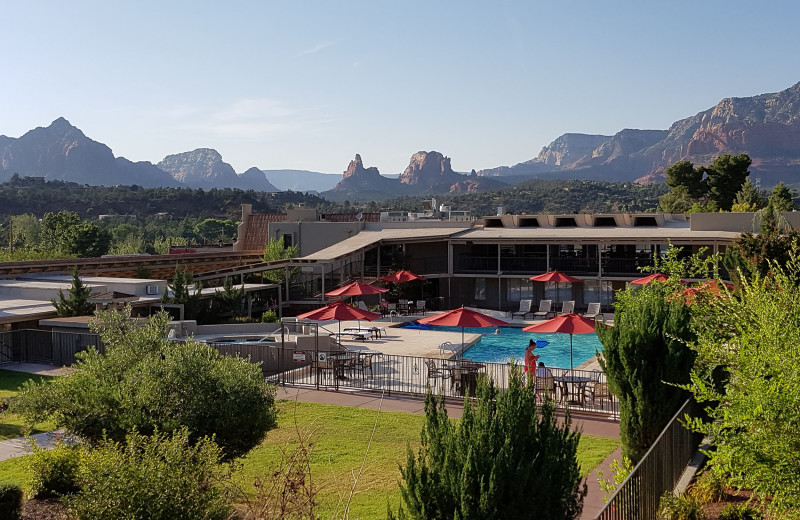 Exterior view of Arabella Hotel Sedona.