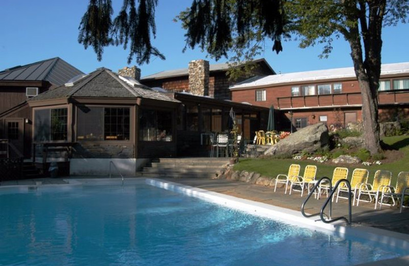 Outdoor pool at The Summit Lodge & Resort.