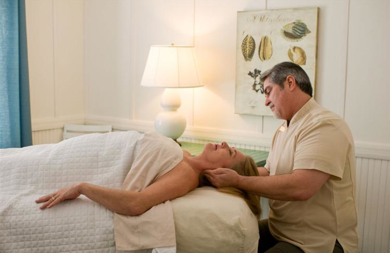 Spa massages at The King and Prince Beach Resort.