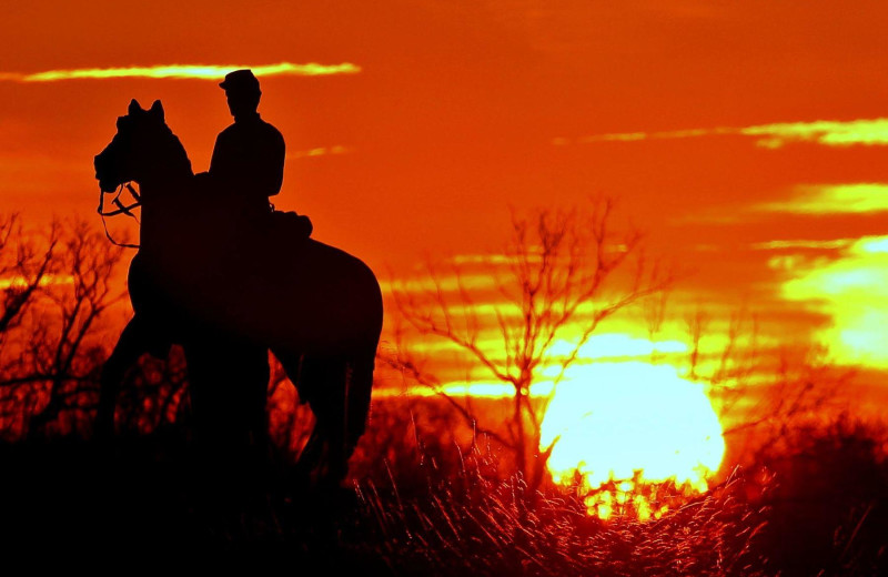 Horseback riding at The Lodges at Gettysburg.