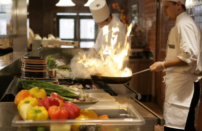 Chefs at Stonewall Resort.