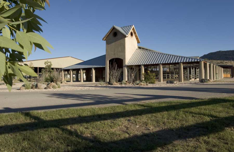 Exterior view of Lajitas Golf Resort.