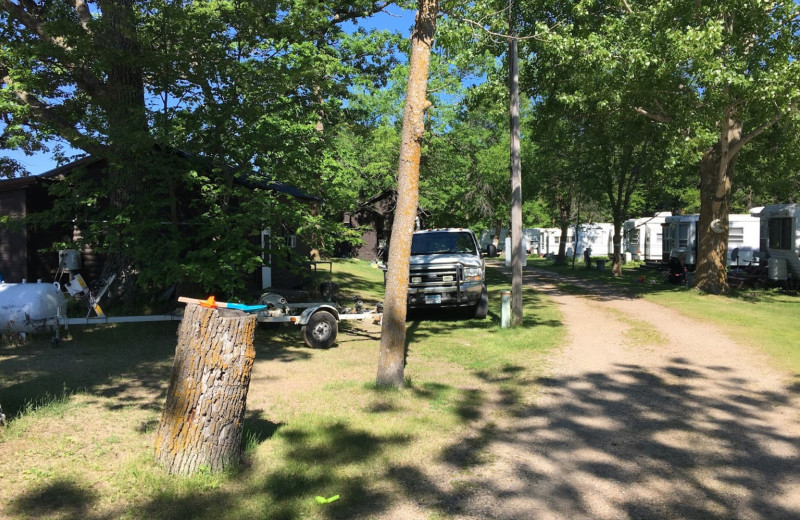 Campground at Ebert's North Star Resort.