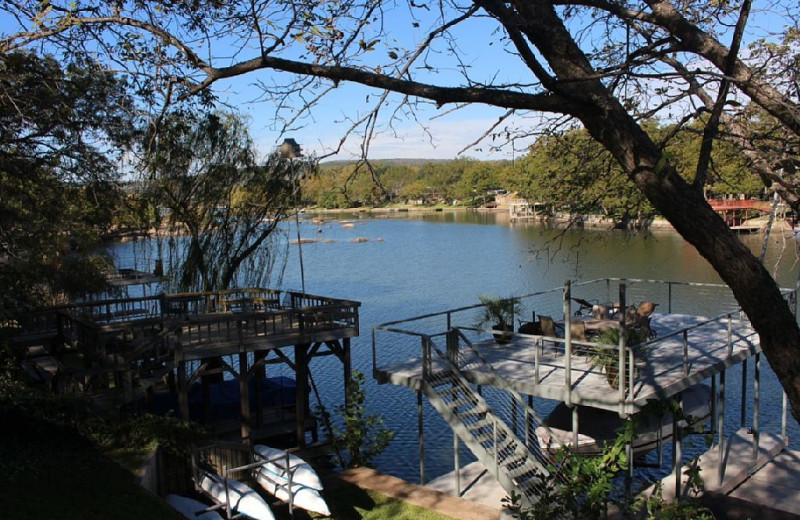 Lake view at Lake LBJ Legacy Lakehouse.