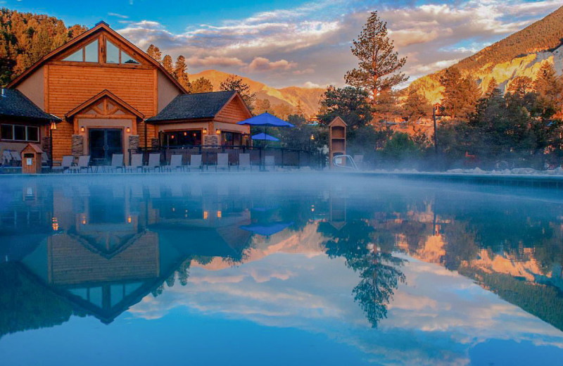 Hot springs at Mt. Princeton Hot Springs Resort.