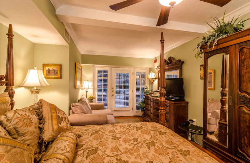 Guest room at Casablanca Inn.