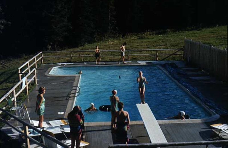 Outdoor pool at Trail Creek Ranch.