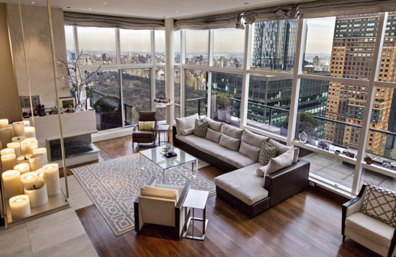 Rental living room at Lauren Berger Collection.