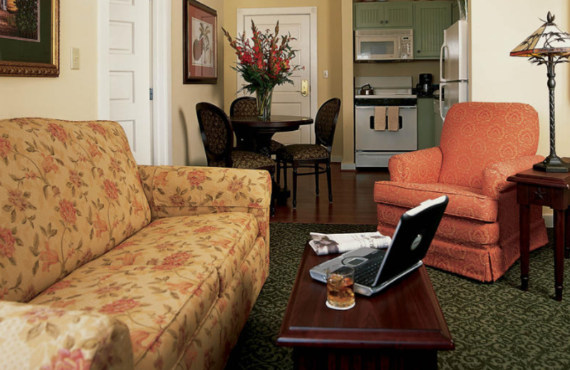 Guest room at The Lighthouse Inn at Aransas Bay 