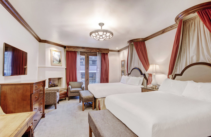 Guest room at Arrabelle at Vail Square, A RockResort.