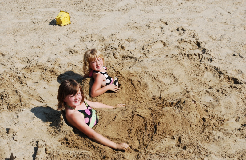 Beach at Geiger's Trails End.