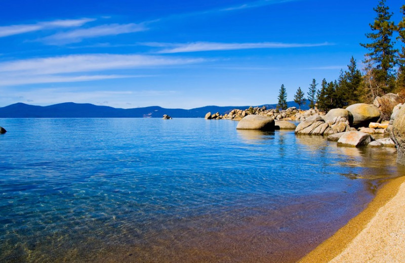 Lake near Blue Lake Inn at Tahoe.