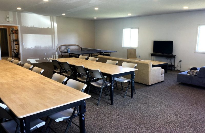Meeting room at Hardscrabble Ranch.