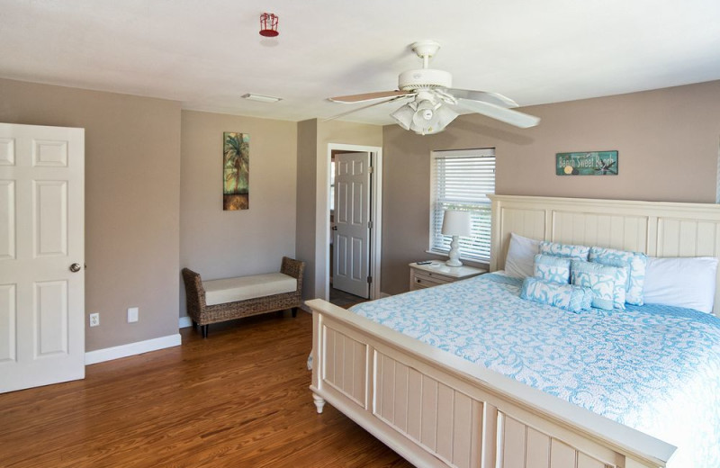 Rental bedroom at beachrentals.mobi. LLC.