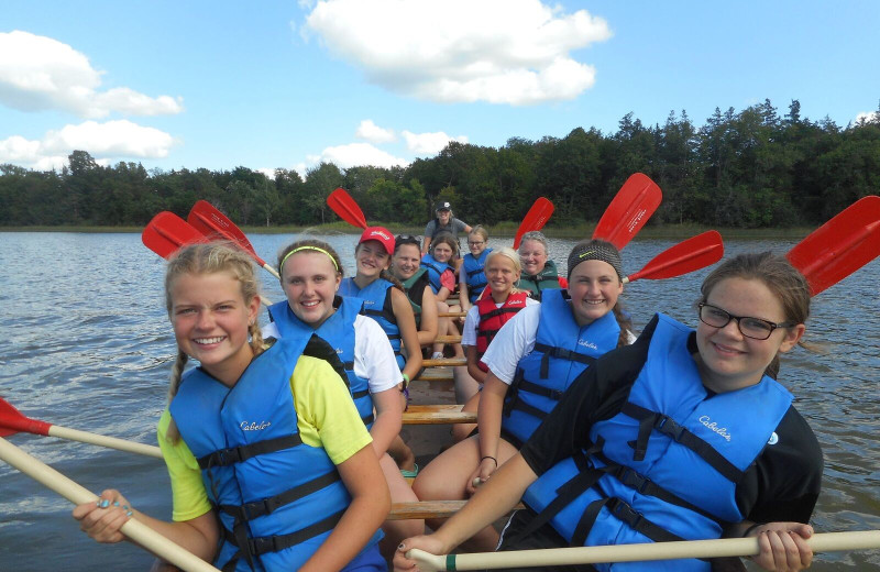 Group at Spicer Green Lake Resort.