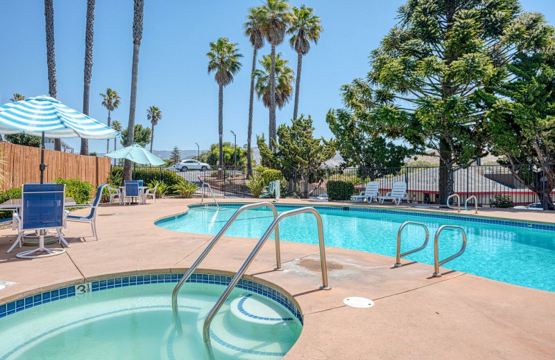 Outdoor pool at Vagabond Inn San Luis Obispo.