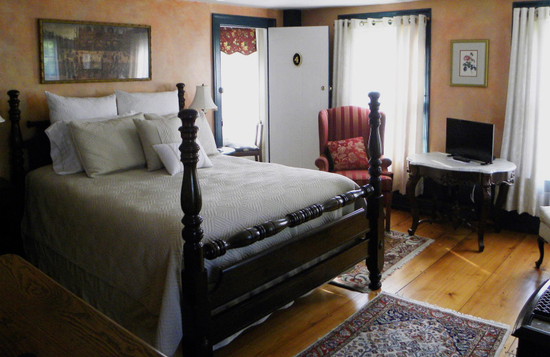 Guest room at Candleberry Inn.